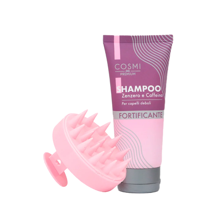 FORTIFYING SHAMPOO WITH HAIR BRUSH