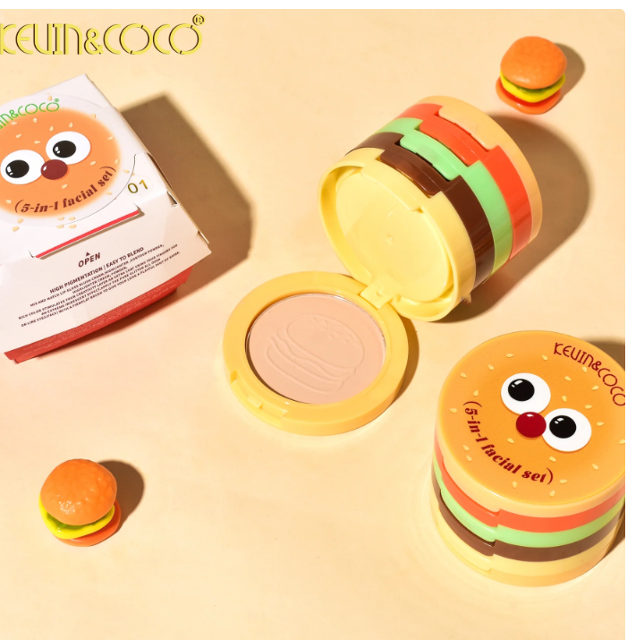 Make Up 5 en 1 Burgerlicious - Kevin & Coco