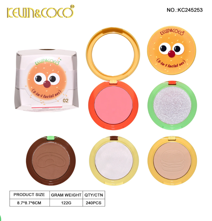 Make Up 5 en 1 Burgerlicious - Kevin & Coco