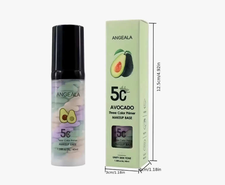 Base Primer de Aguacate – Angeala | Hidratación y Prebase Alisadora
