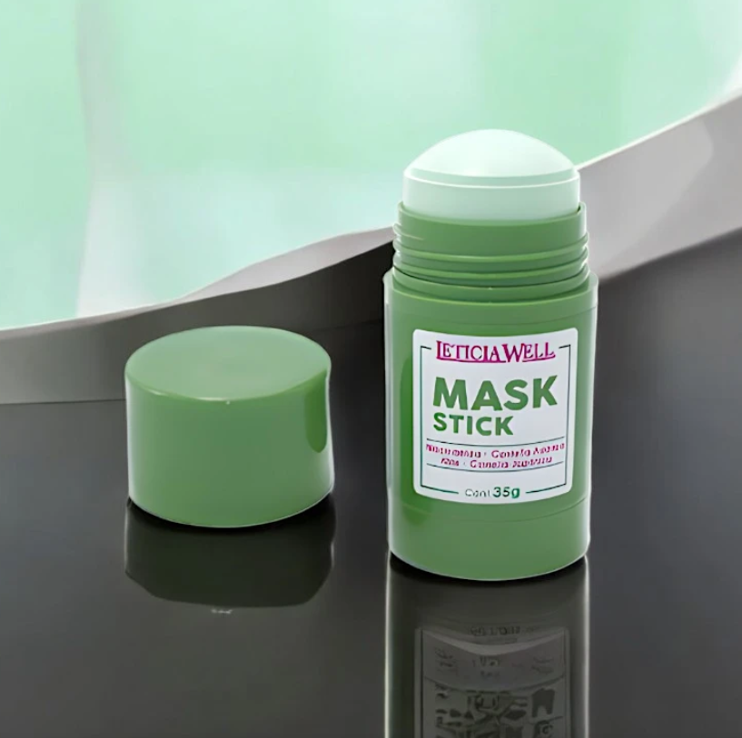 Mascarilla Facial Verde Stick Leticia Well – Purificante y Matificante