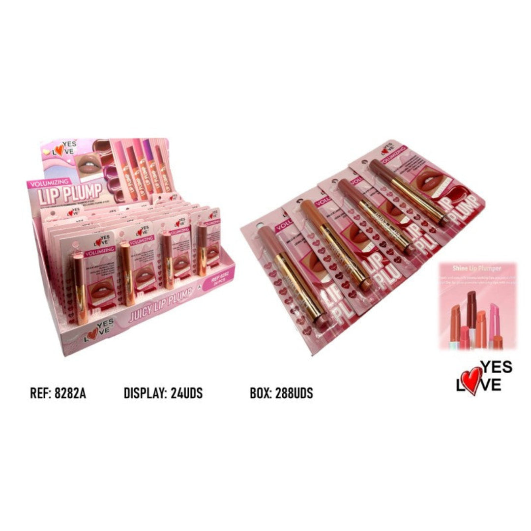Yes Love Matte Lip Plump – labial voluminizador mate cremoso en tonos nude y rosados