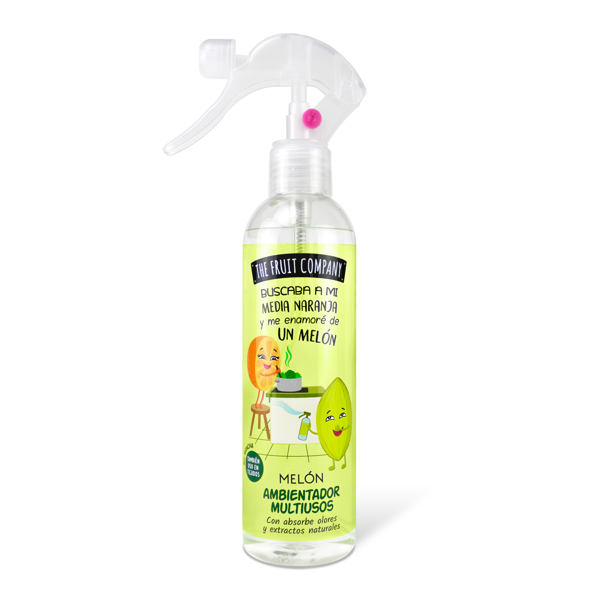 Ambientador Multiusos Melón – The Fruit Company | Aroma Refrescante para Textiles y Hogar