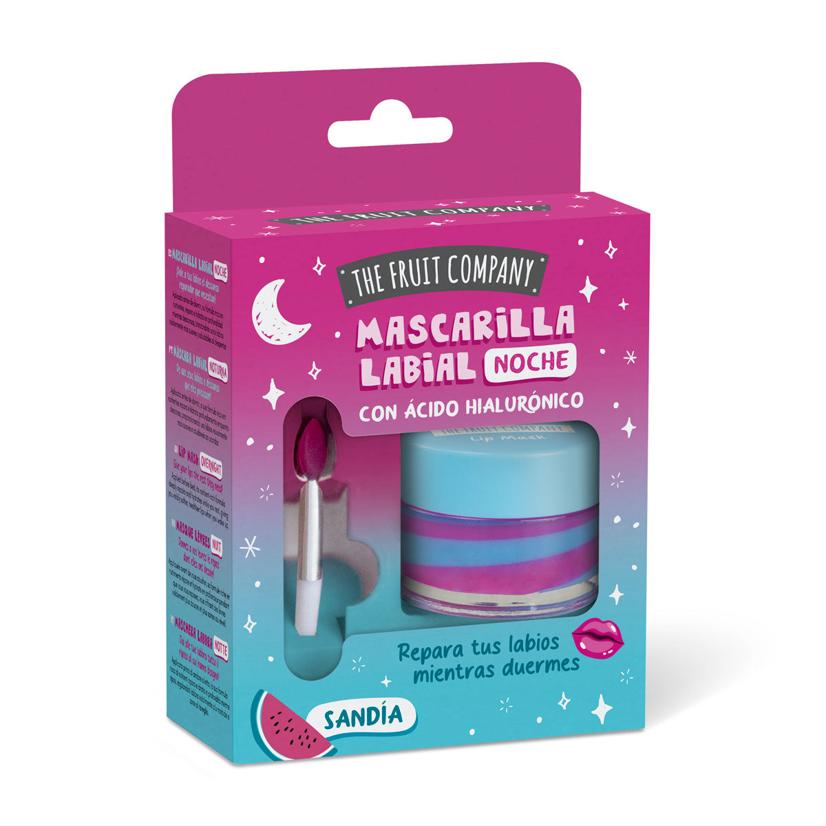 Mascarilla de labios noche hidratante, regeneradora y reparadora