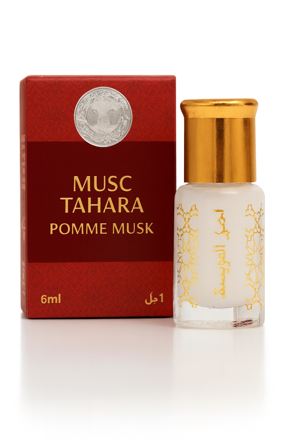 Musk Tahara Pomme 6 ml – Perfume árabe íntimo, fresco y duradero sin alcohol