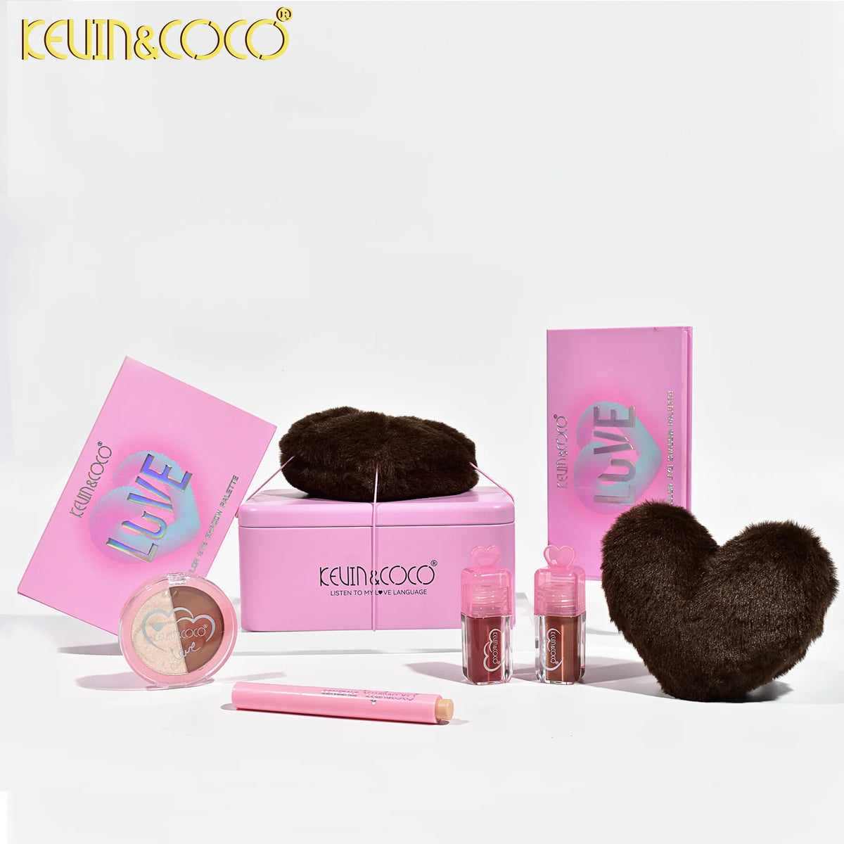 Set de Maquillaje Completo "Kevin & Coco"