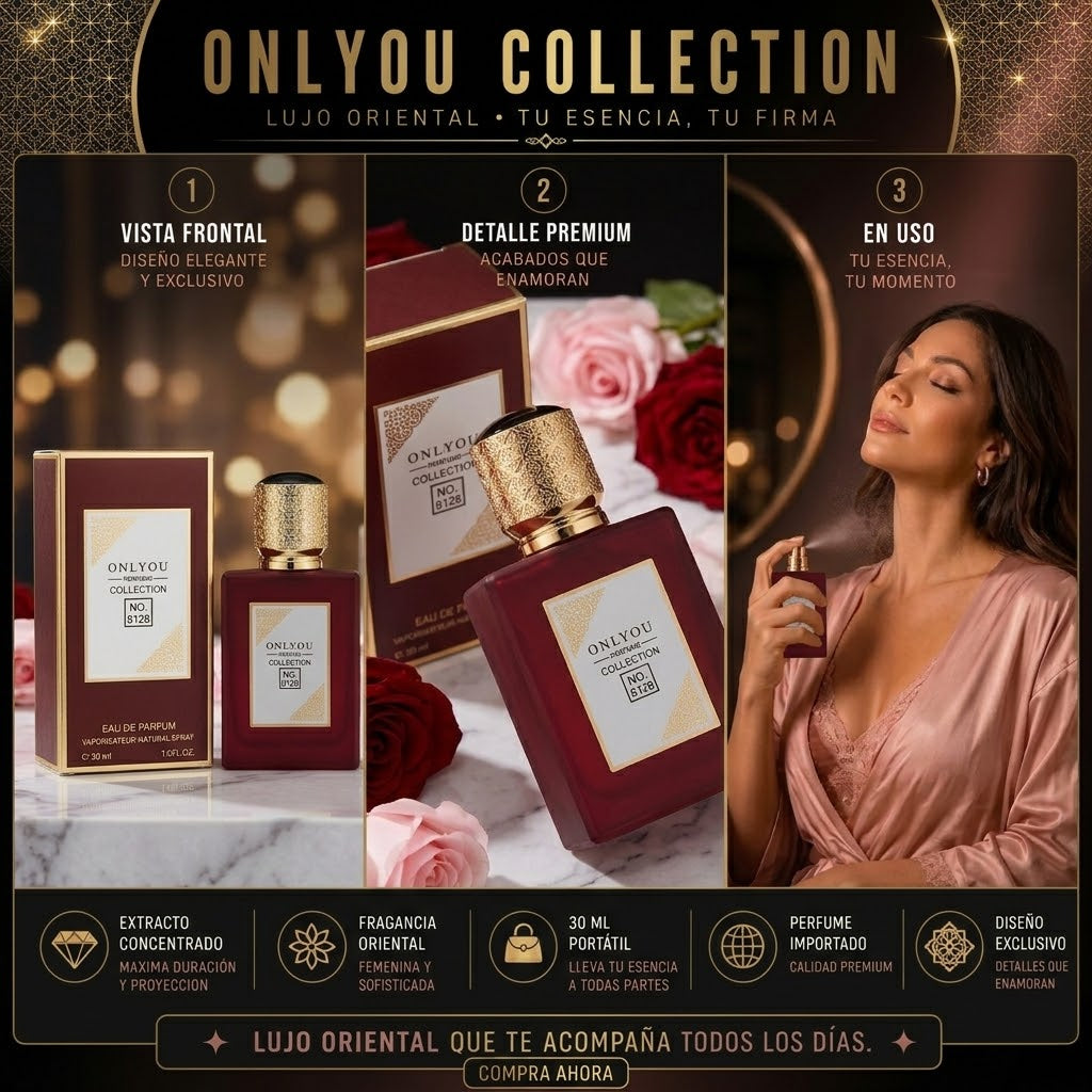 Perfume princesa árabe rojo - Onlyou Collection