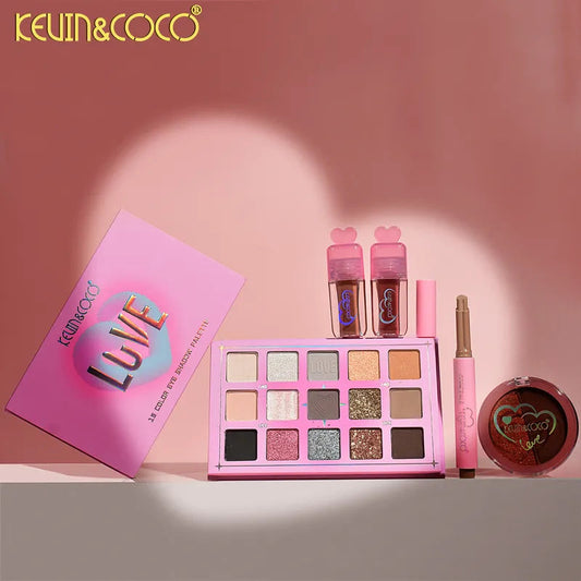 Set de Maquillaje Completo "Kevin & Coco"