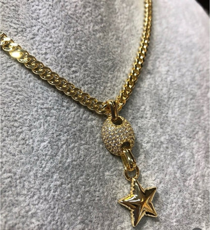 Collares con colgante de acero inoxidable Skyline