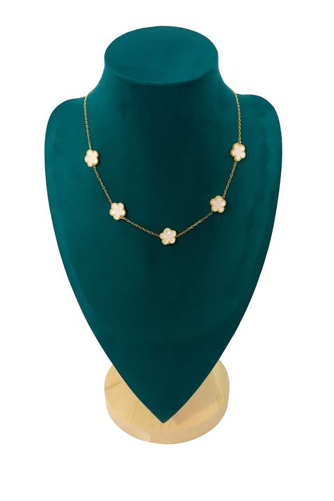 🍀 Collares Trébol de 4 Hojas – Elegancia, Suerte y Estilo  💫