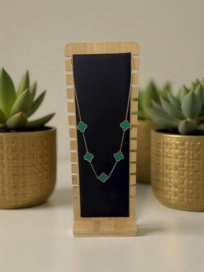 🍀 Collares Trébol de 4 Hojas – Elegancia, Suerte y Estilo  💫
