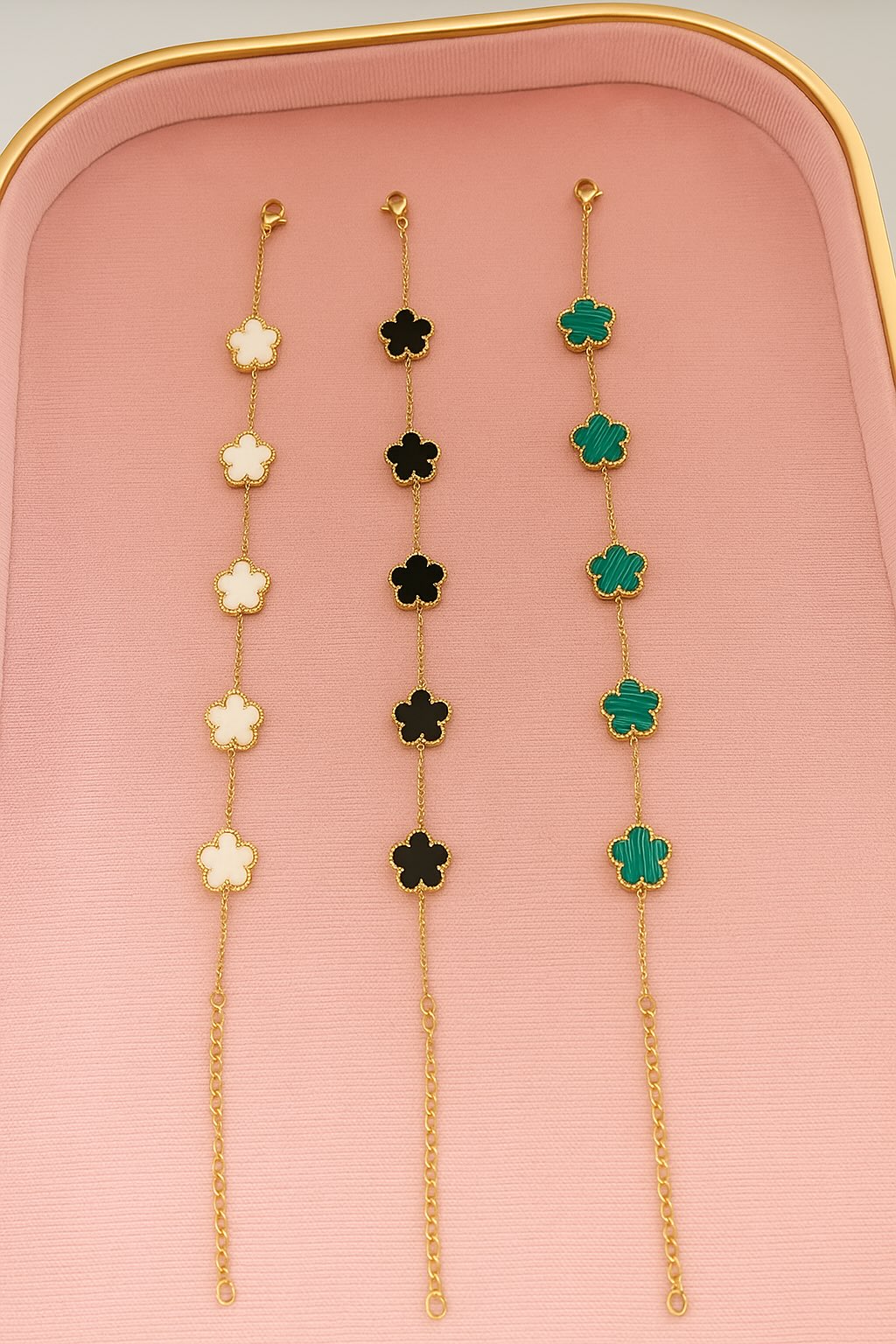 Pulseras Trébol Skyline — Elegancia que Atrae Buena Suerte 🌟