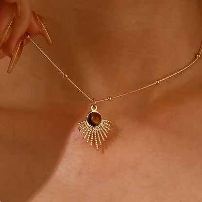 Collares con colgante de acero inoxidable Skyline