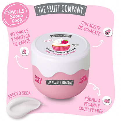 Crema Corporal Fresa Nata – The Fruit Company | Hidratación Dulce y Aroma Irresistible