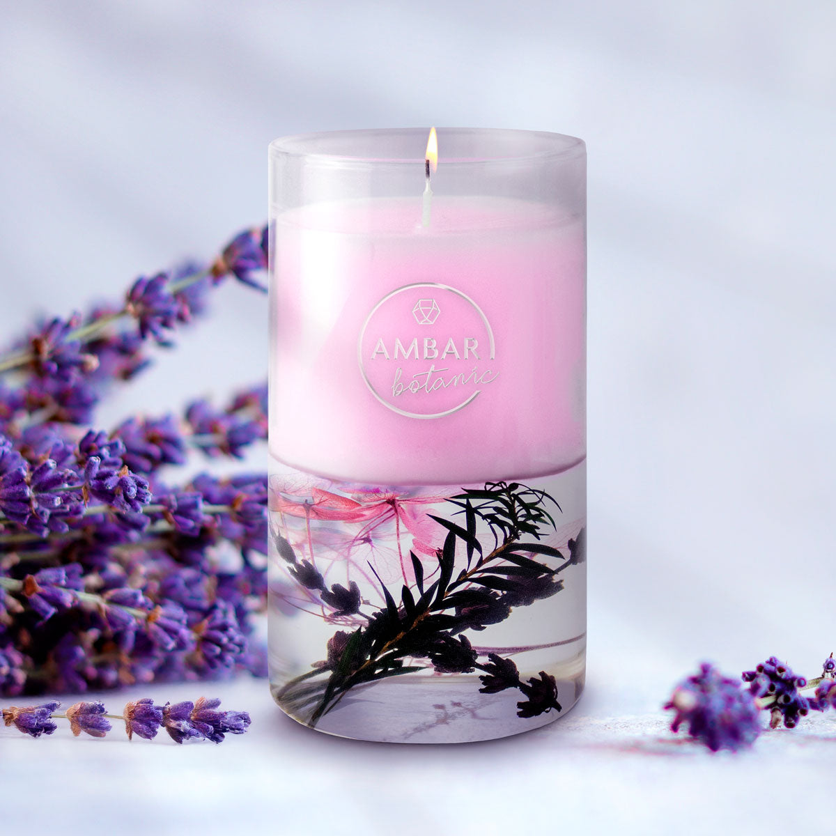 Vela Lavanda - Ambar