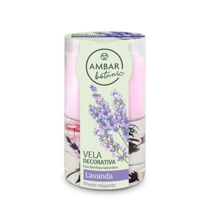 Vela Lavanda - Ambar