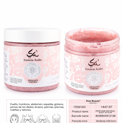 Exfoliante Corporal Esencia Árabe 500 ml – Kiss Beauty