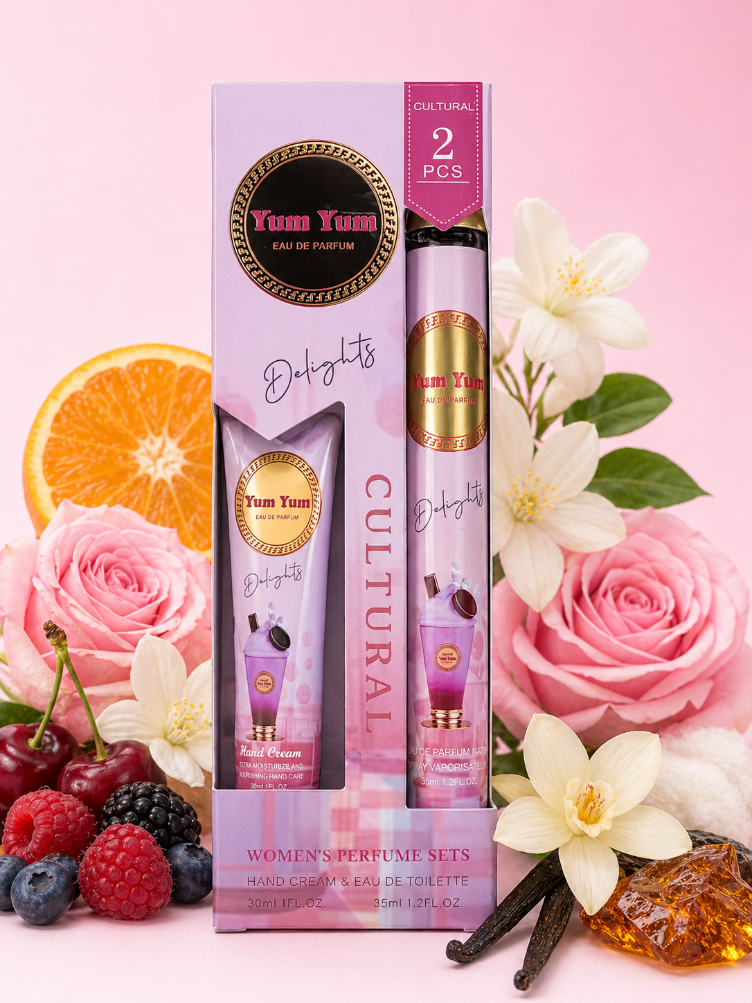 Pack de perfume árabe 35 ml y crema de manos