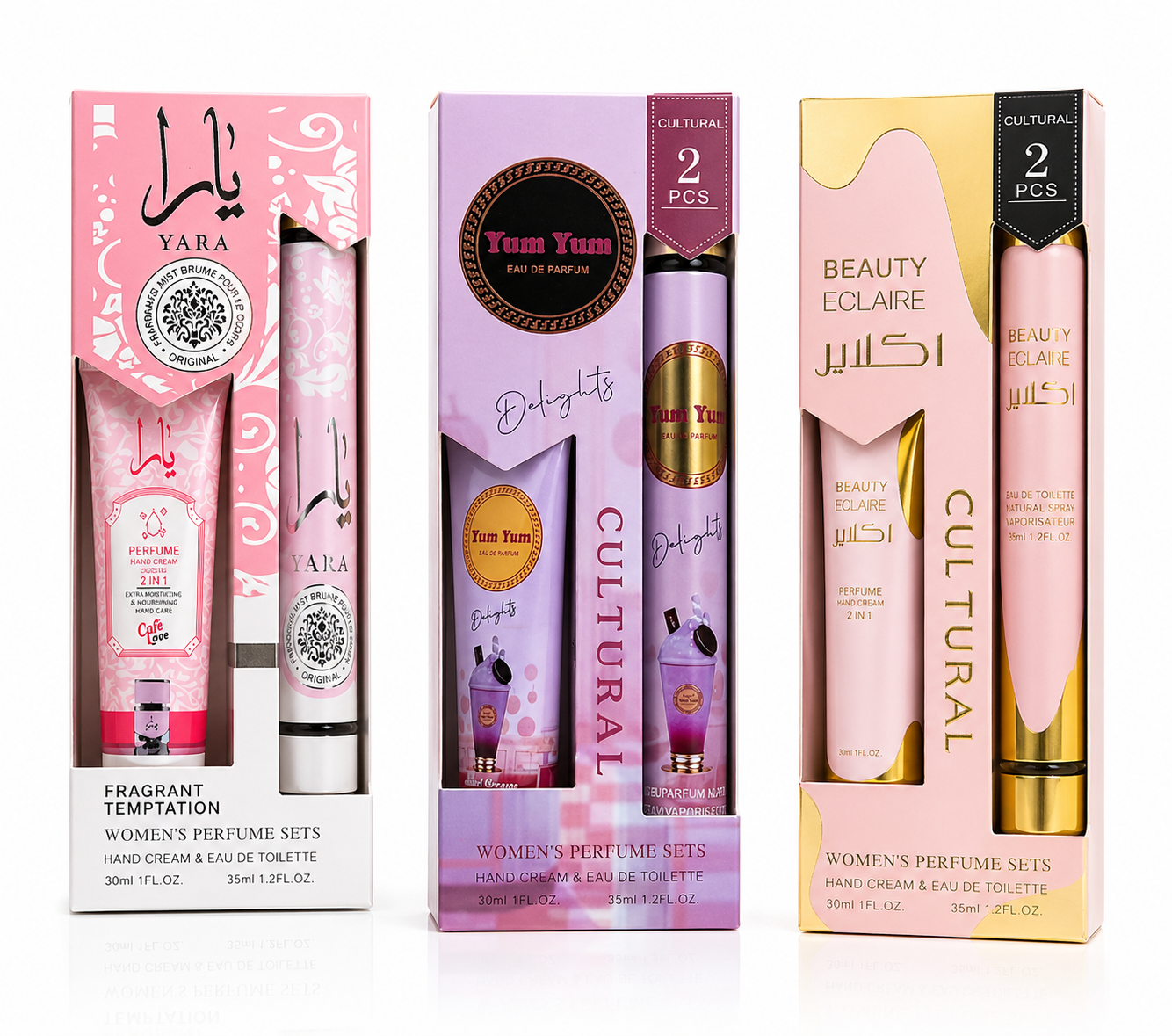 Pack de perfume árabe 35 ml y crema de manos