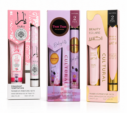 Pack de perfume árabe 35 ml y crema de manos