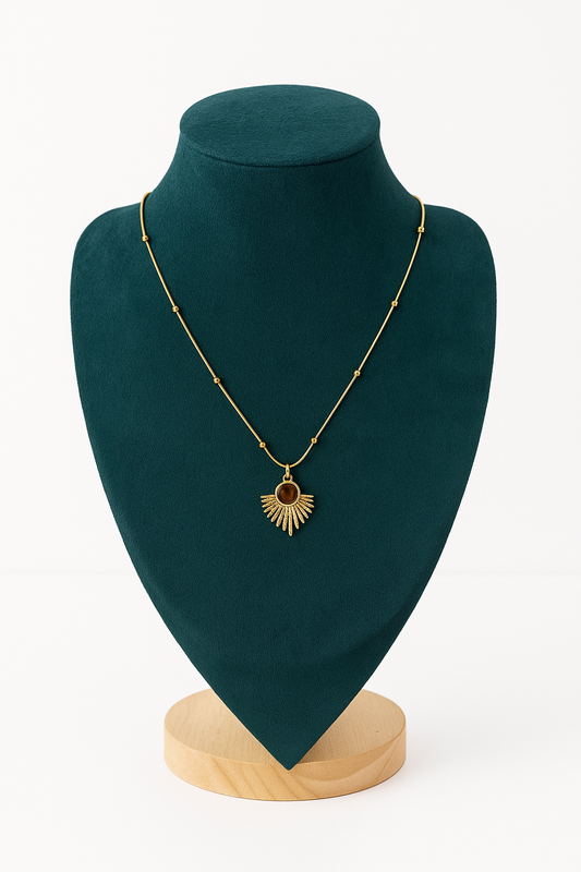 Collares con colgante de acero inoxidable Skyline