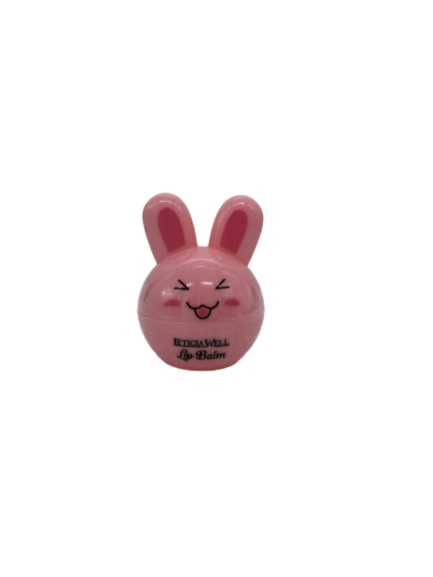 Balsamo labial en forma de conejo