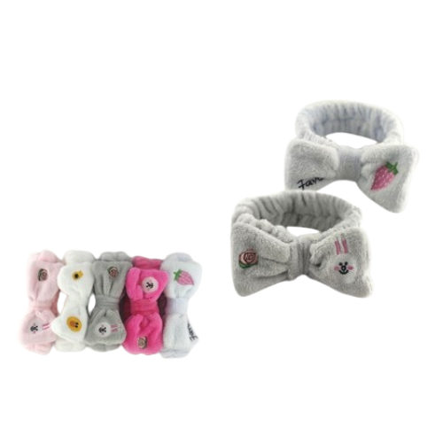 Hair band with bow