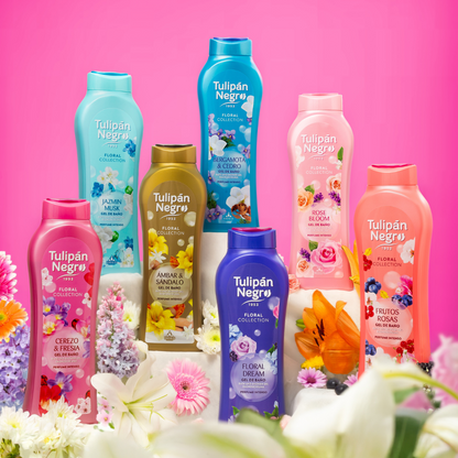 Gel de baño de tulipan negro - Aromas irresistibles