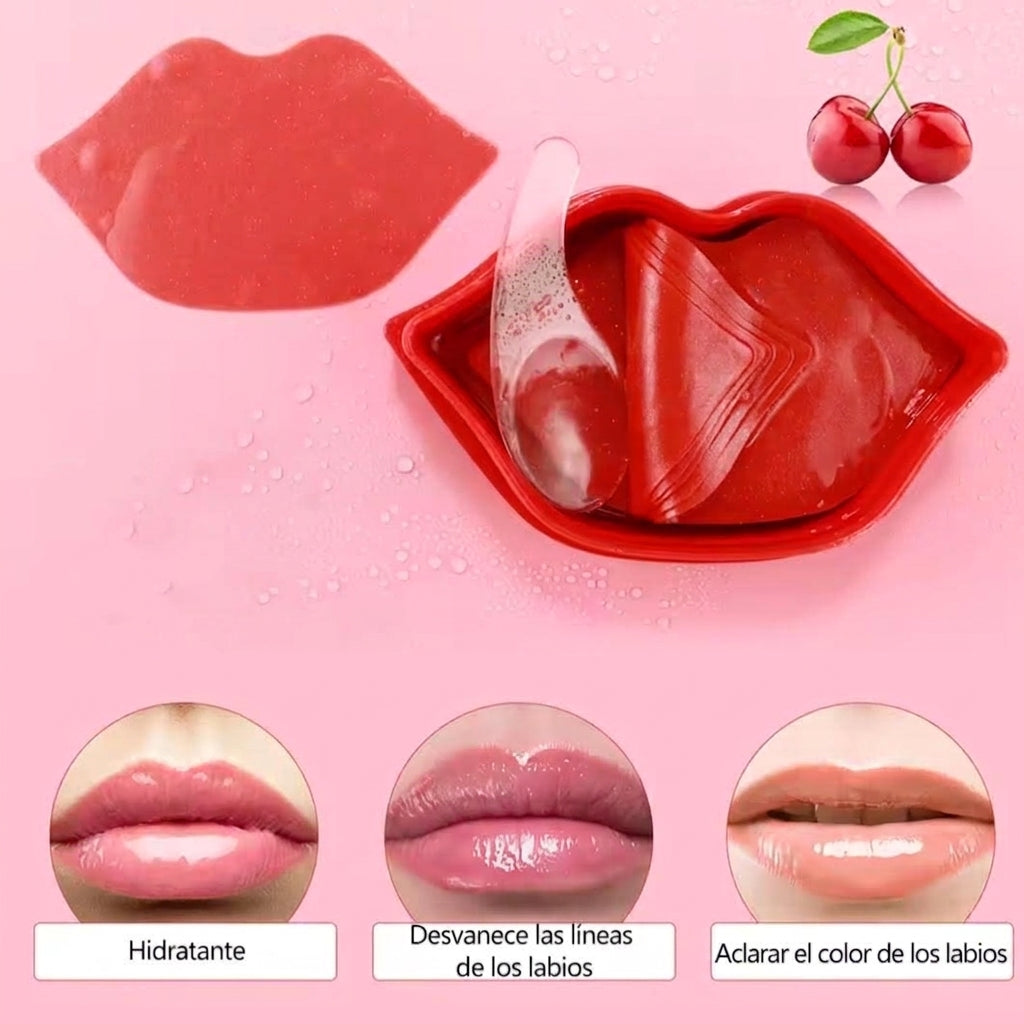 Mascarilla de labios hidratante de cereza - 20 unidades