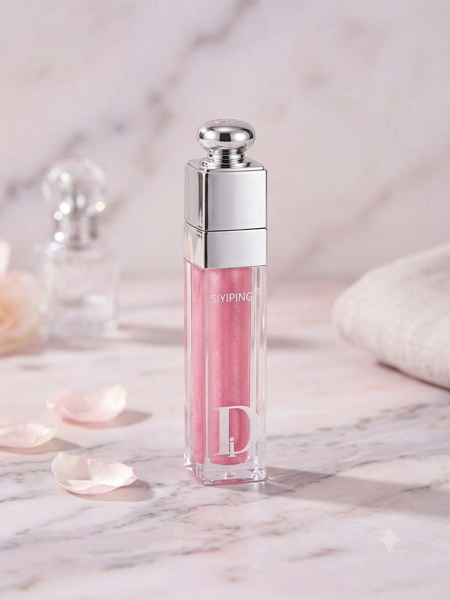 Set de perfume DI + Gloss y Barra de labios.