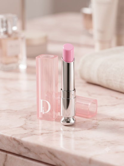 Set de perfume DI + Gloss y Barra de labios.