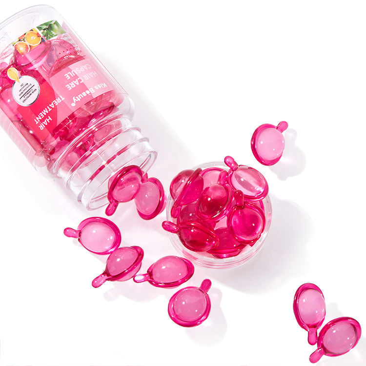 Cápsulas Tratamiento Capilar Kiss Beauty – Aceite de jojoba y Vitaminas A, C, E