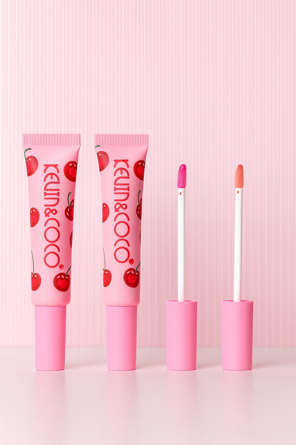 brillos labiales de cereza - Kevin & Coco