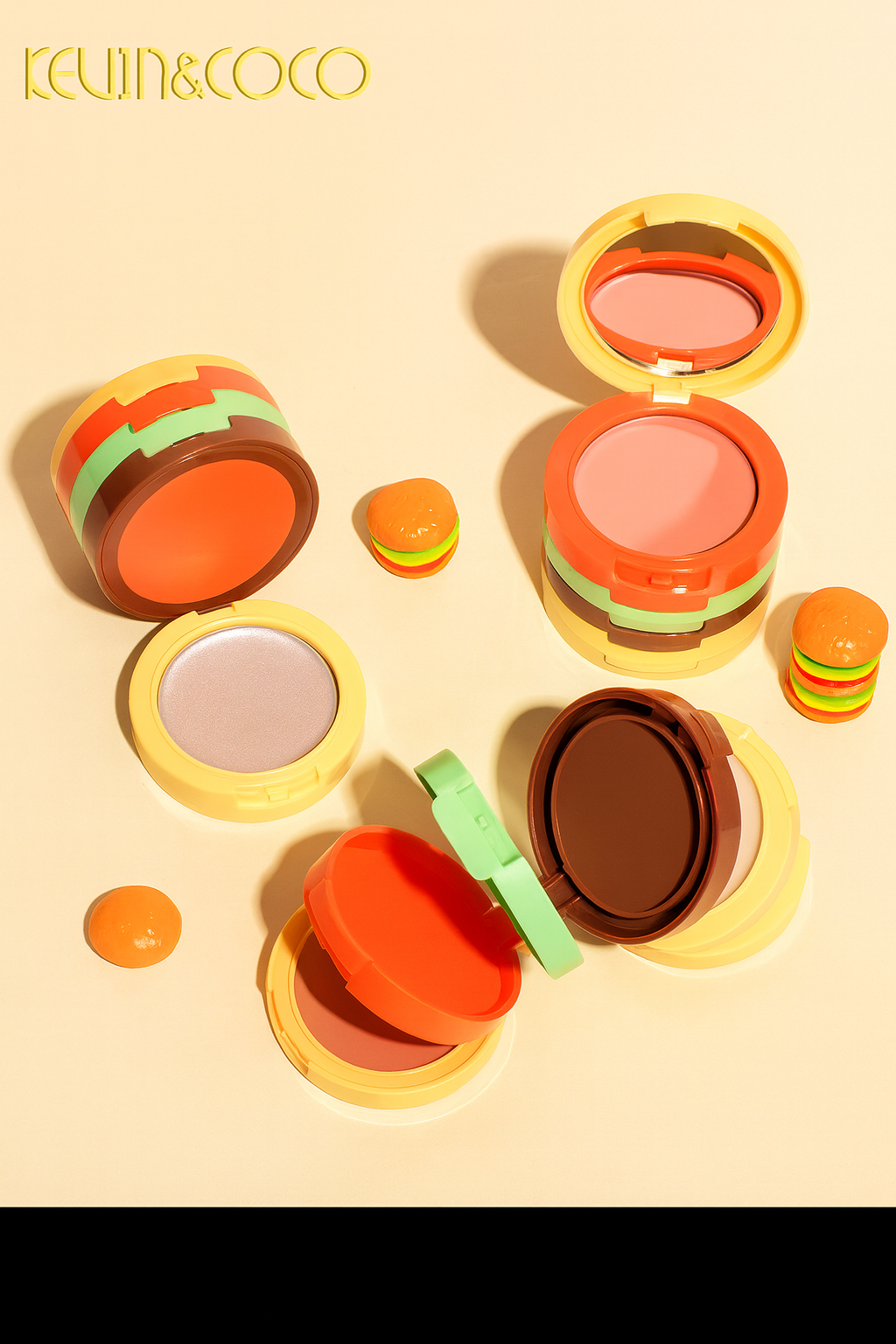 Make Up 5 en 1 Burgerlicious - Kevin & Coco