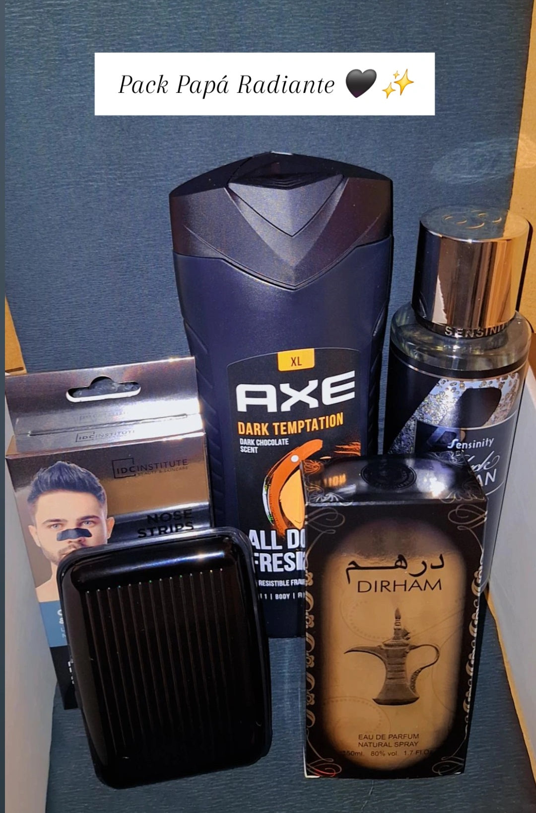 Pack regalo "el papá radiante"