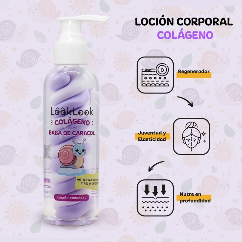 Loción Corporal Hidratante Look Look – Piel Suave y Nutritiva