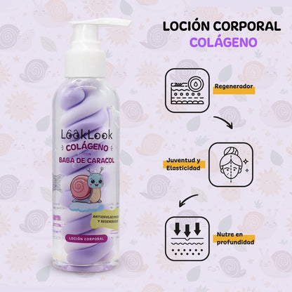 Loción Corporal Hidratante Look Look – Piel Suave y Nutritiva
