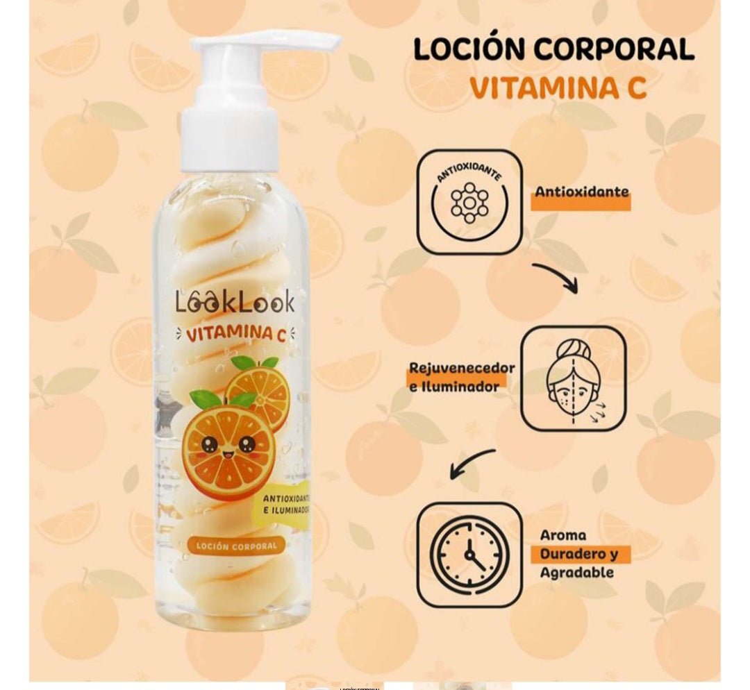 Loción Corporal Hidratante Look Look – Piel Suave y Nutritiva