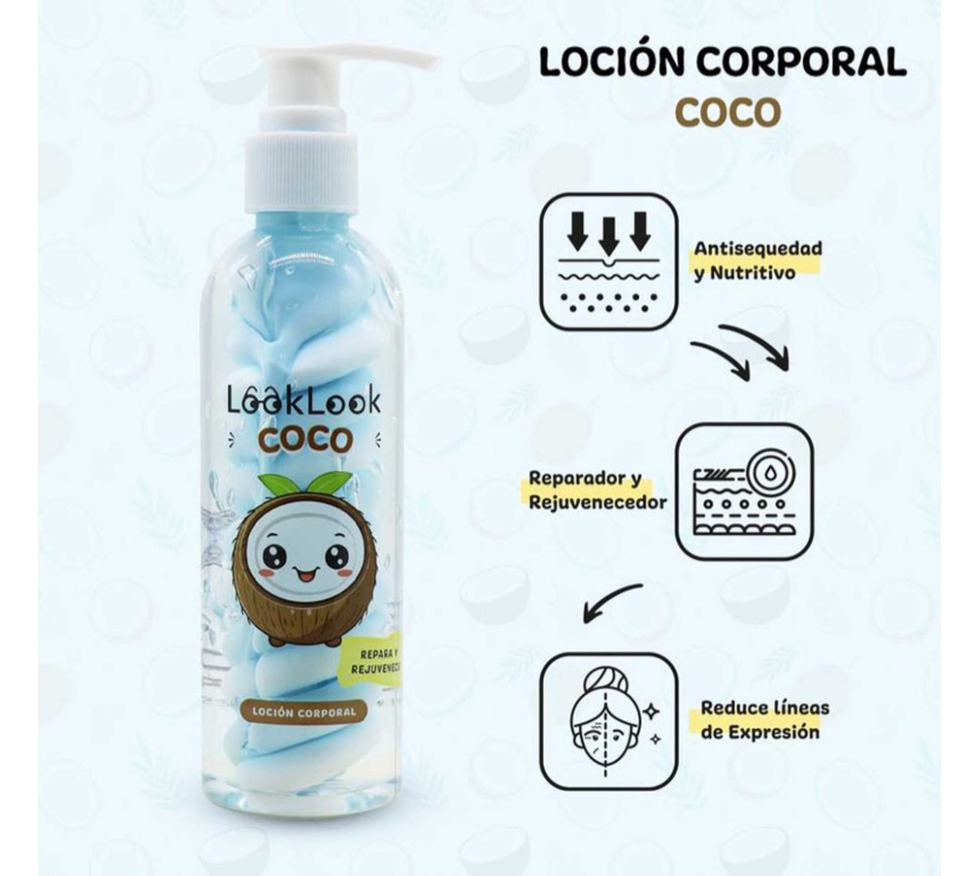 Loción Corporal Hidratante Look Look – Piel Suave y Nutritiva