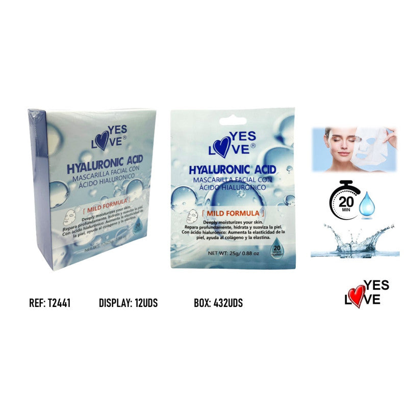 hyaluronic acid face mask