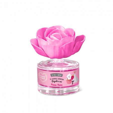 Flor Perfumada Fresa Nata 50 ml – The Fruit Company | Aroma Dulce y Decoración Aromática