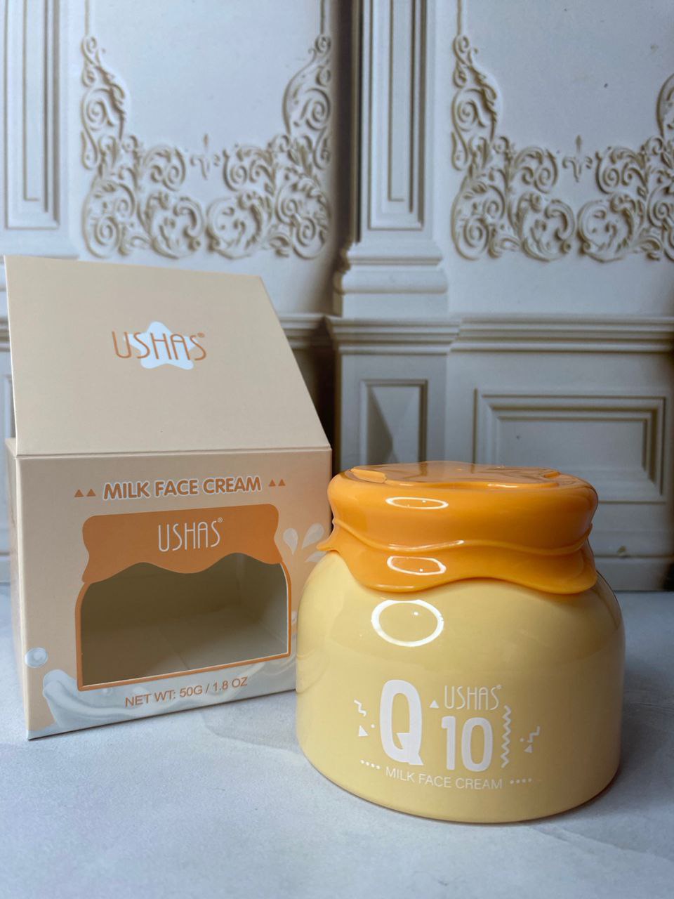 Crema facial hidratante milk Q10  - Ushas