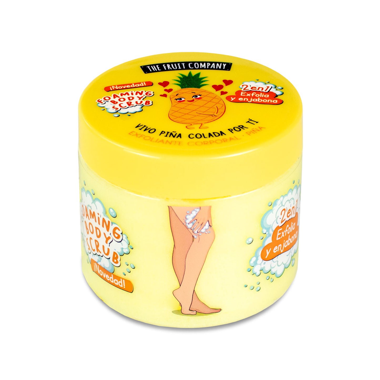 Esfoliante Corporal Abacaxi 2 em 1 400 gr