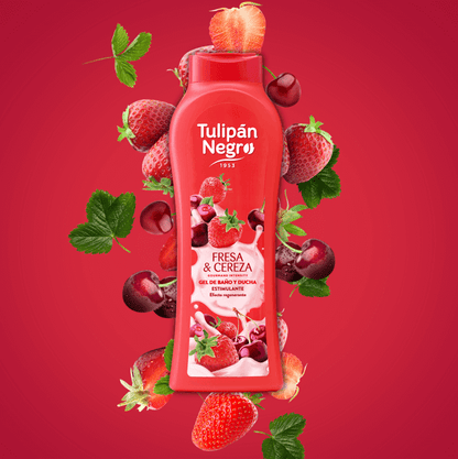 Gel de baño de Fresa y Cereza