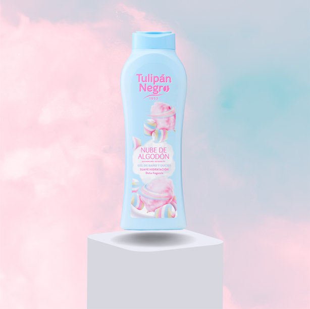 Black Tulip Cotton Cloud Bath Gel 650 ml