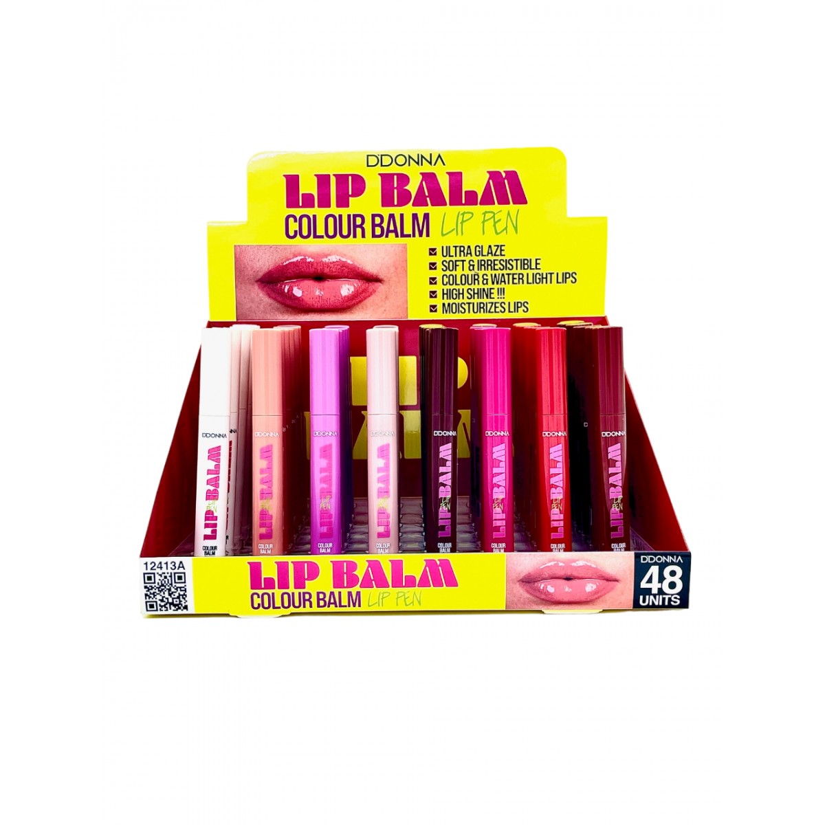 Protective lip balm stick