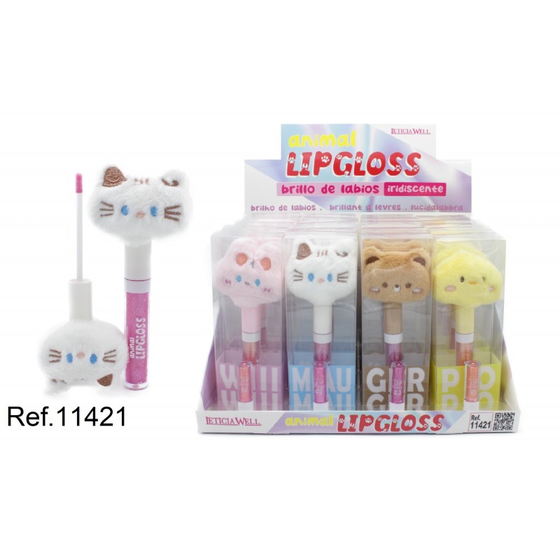 Brillo de labios animalitos - Leticia Well