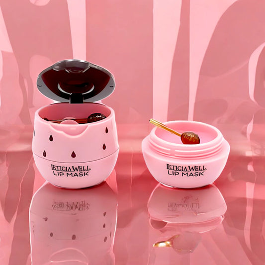 Mascarilla de labios de fresa - Leticia Well