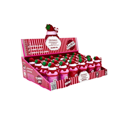 Gloss oil strawberry & cream