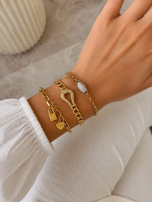 Pulseras elegantes de acero inoxidable ✨ - Skyline